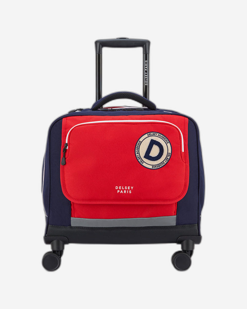 حقيبة كتف بعجلات مطبوعة من ديلسي باريس للعودة إلى المدرسة 2025