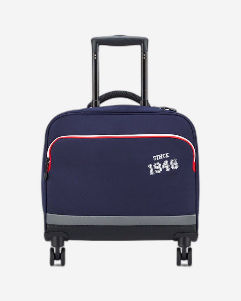 حقيبة كتف بعجلات مطبوعة من ديلسي باريس للعودة إلى المدرسة 2025