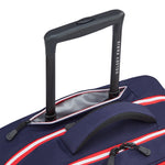 حقيبة كتف ديلسي باريس "العودة إلى المدرسة 2025" بأربع عجلات وهيكل صلب مطبوعة