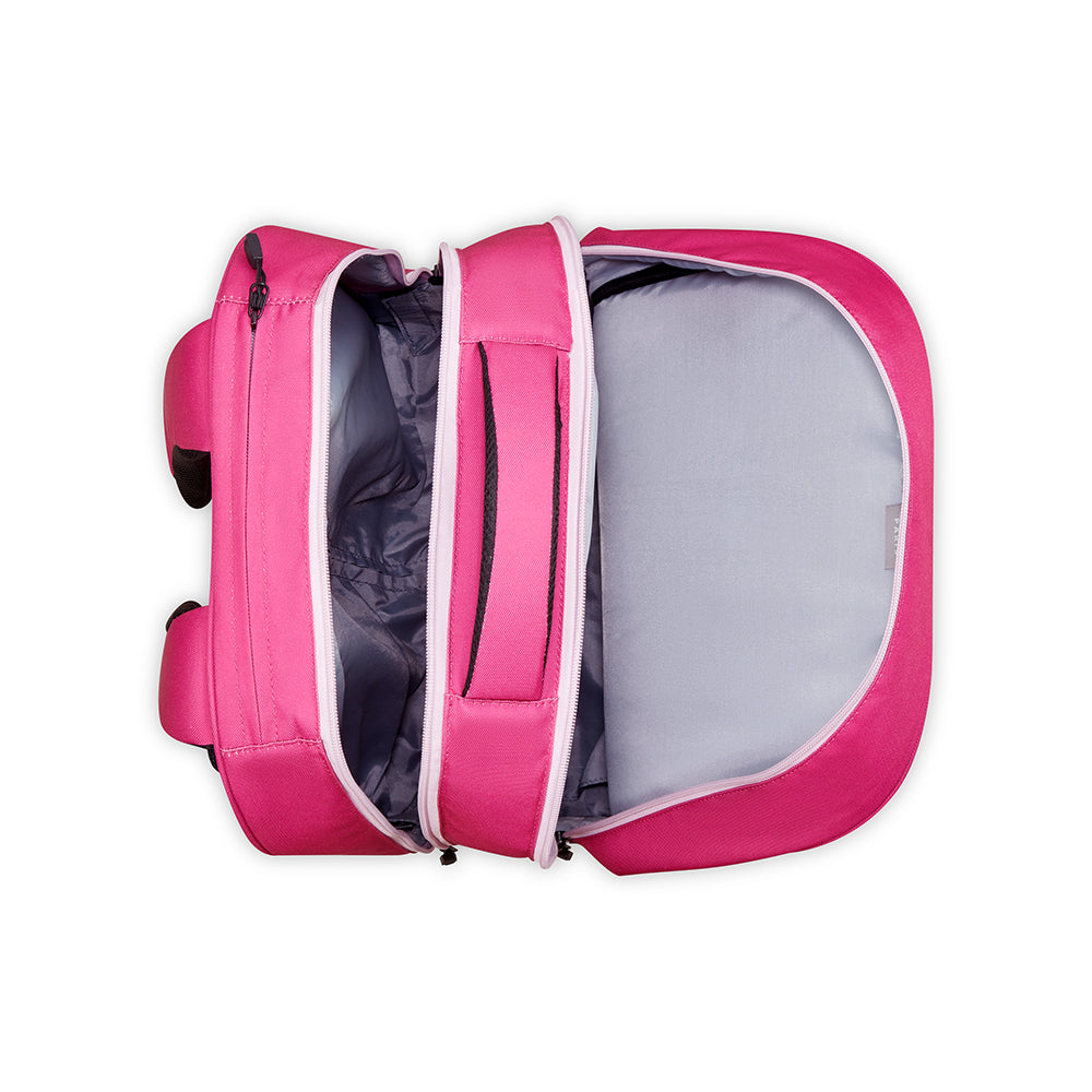 حقيبة كتف عمودية بأربع عجلات من ديلسي باريس للعودة إلى المدرسة 2025