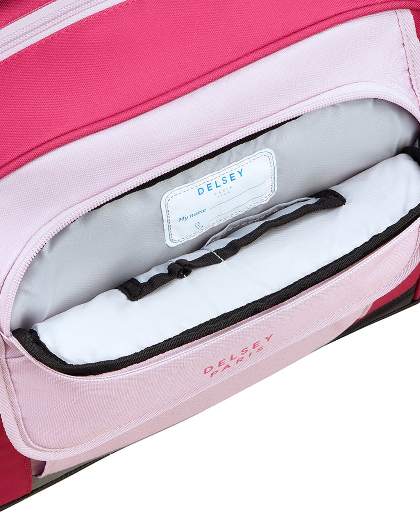 حقيبة كتف بعجلات من ديلسي باريس للعودة إلى المدرسة 2025