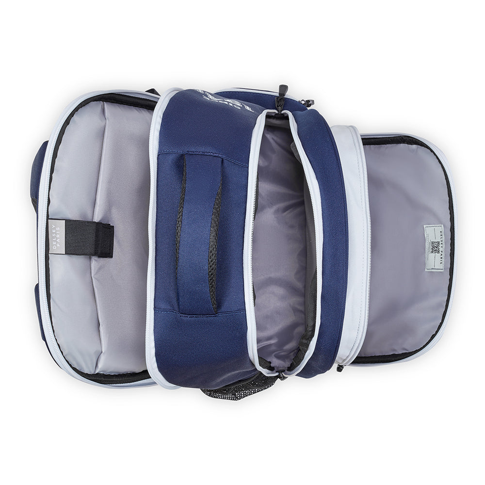 حقيبة ظهر ديلسي باريس العودة إلى المدرسة 2025 كبيرة جدًا مطبوعة