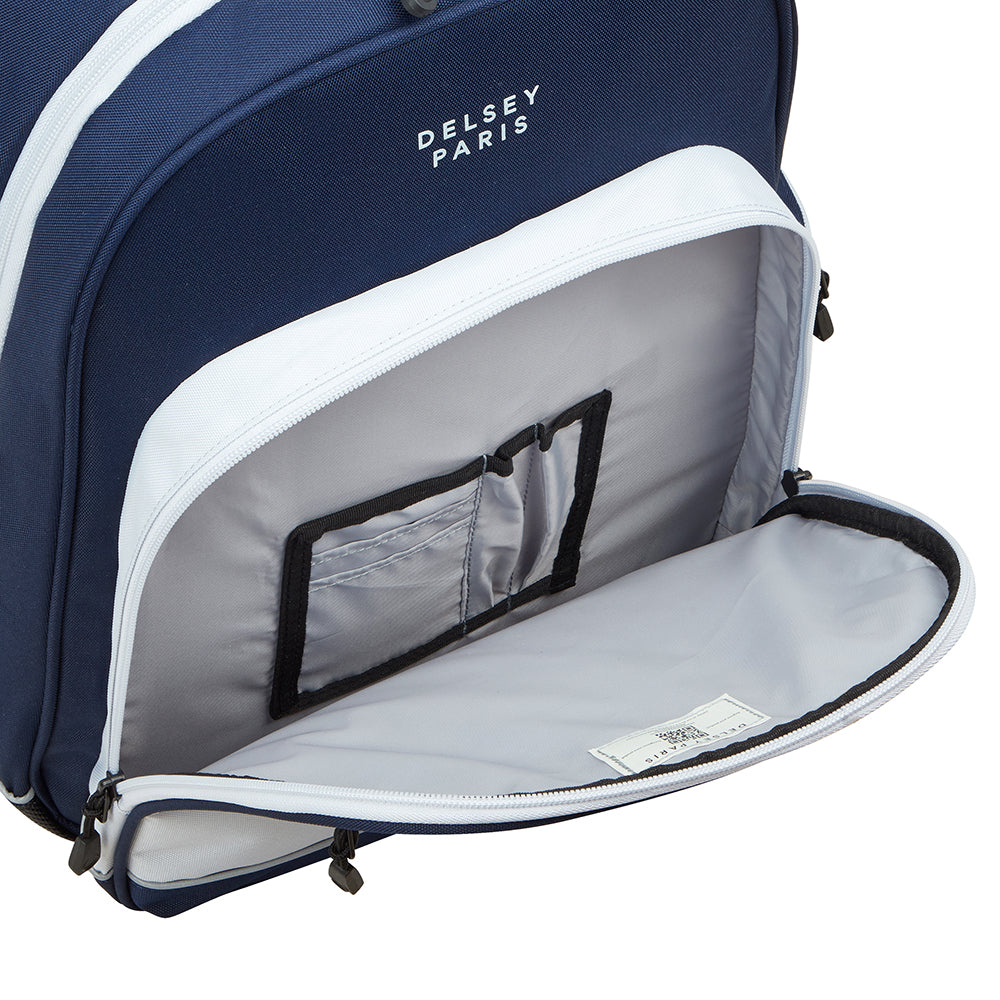 حقيبة ظهر ديلسي باريس العودة إلى المدرسة 2025 كبيرة جدًا مطبوعة