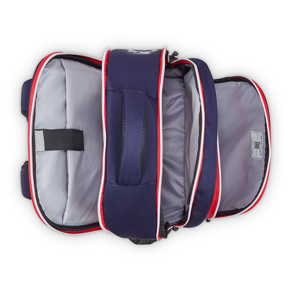 حقيبة ظهر ديلسي باريس العودة إلى المدرسة 2025 كبيرة جدًا مطبوعة