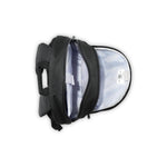 حقيبة ظهر ديلسي باريس إسبلانيد لحماية الكمبيوتر المحمول مقاس 15.6 بوصة، مكونة من حجرتين، لون أسود داكن - 00394260350