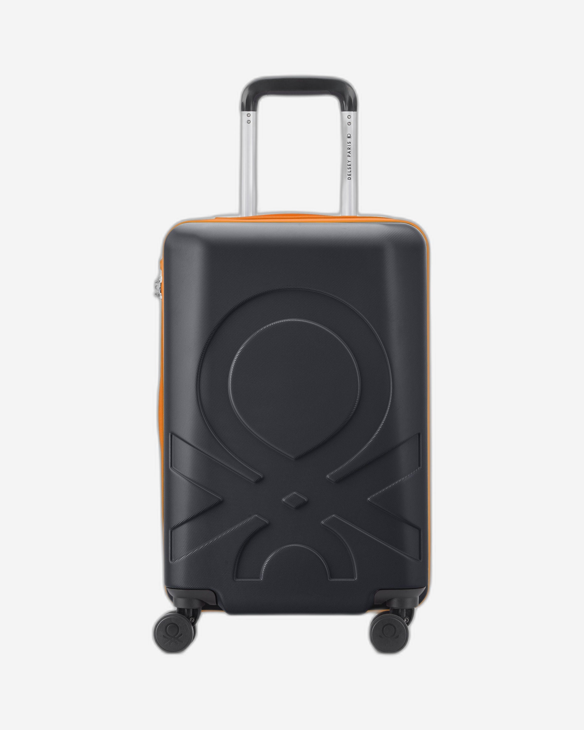 عربة أمتعة UCOB Fabrica 4 ذات العجلات المزدوجة والغطاء الصلب غير القابل للتمدد