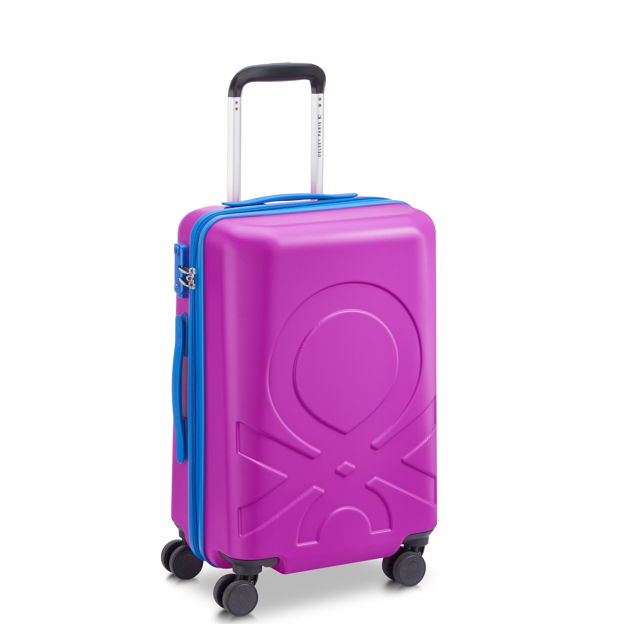 عربة أمتعة UCOB Fabrica 4 ذات العجلات المزدوجة والغطاء الصلب غير القابل للتمدد