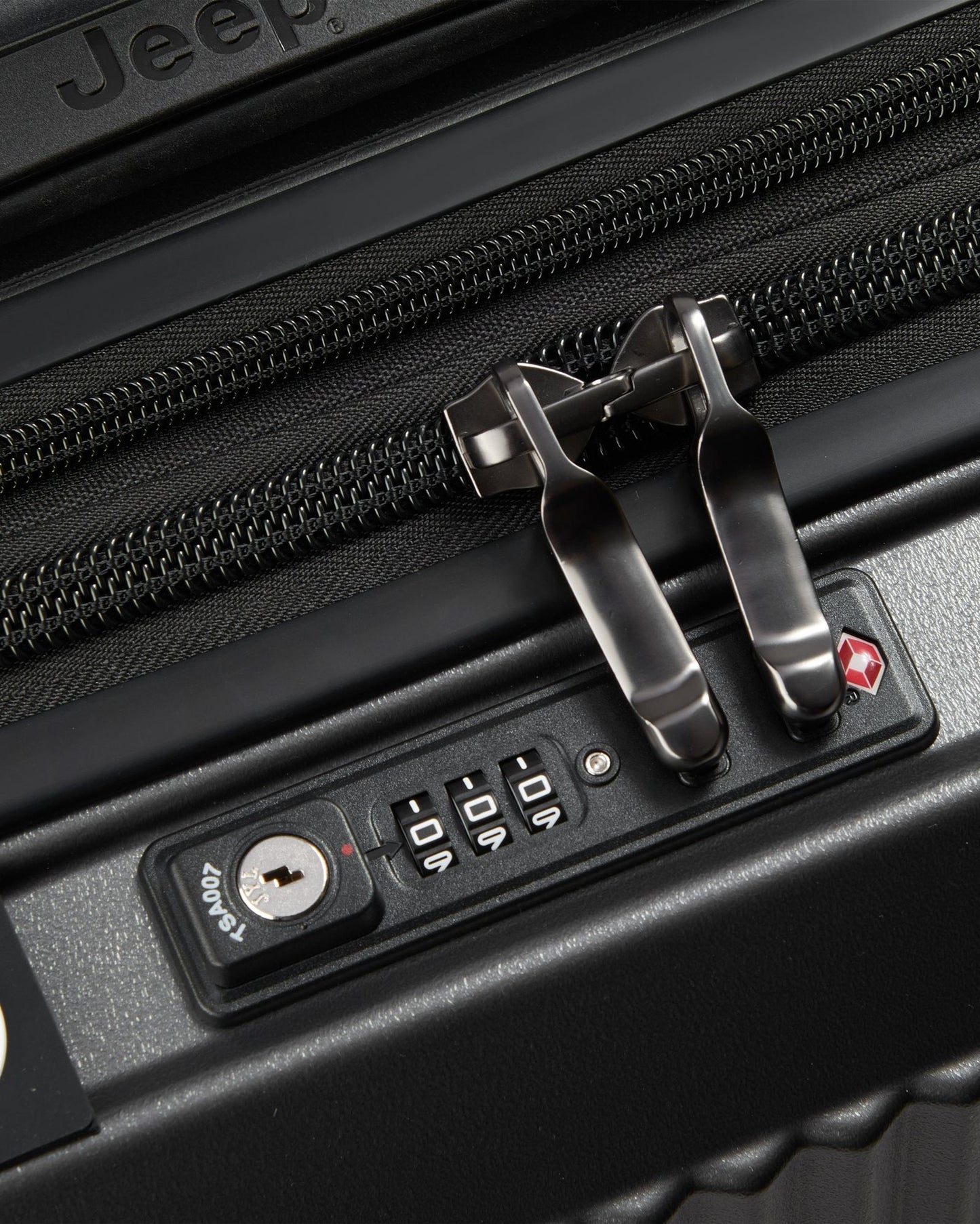 عربة جيب JH001A صلبة قابلة للتوسيع بأربع عجلات مزدوجة