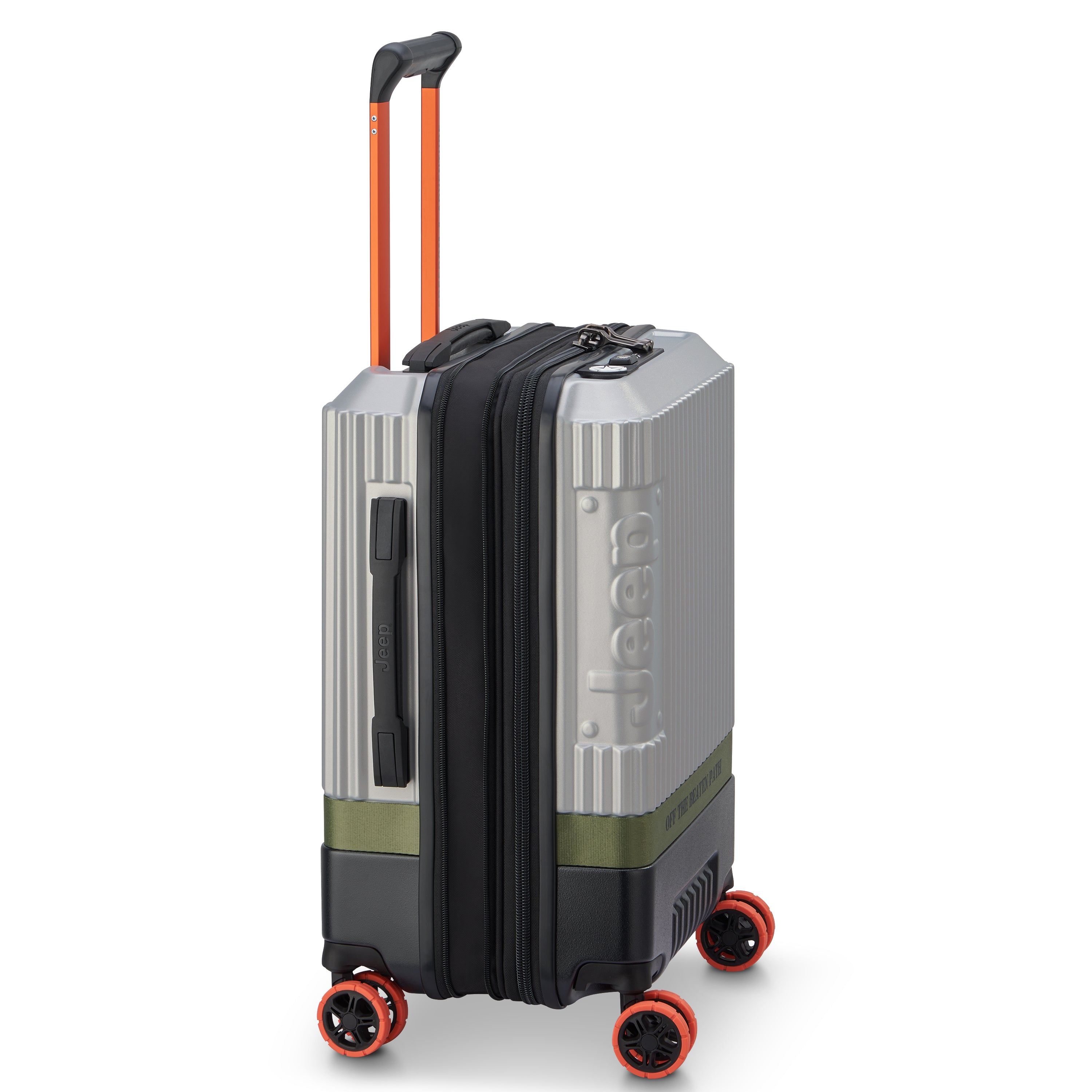 عربة جيب JH001A صلبة قابلة للتوسيع بأربع عجلات مزدوجة