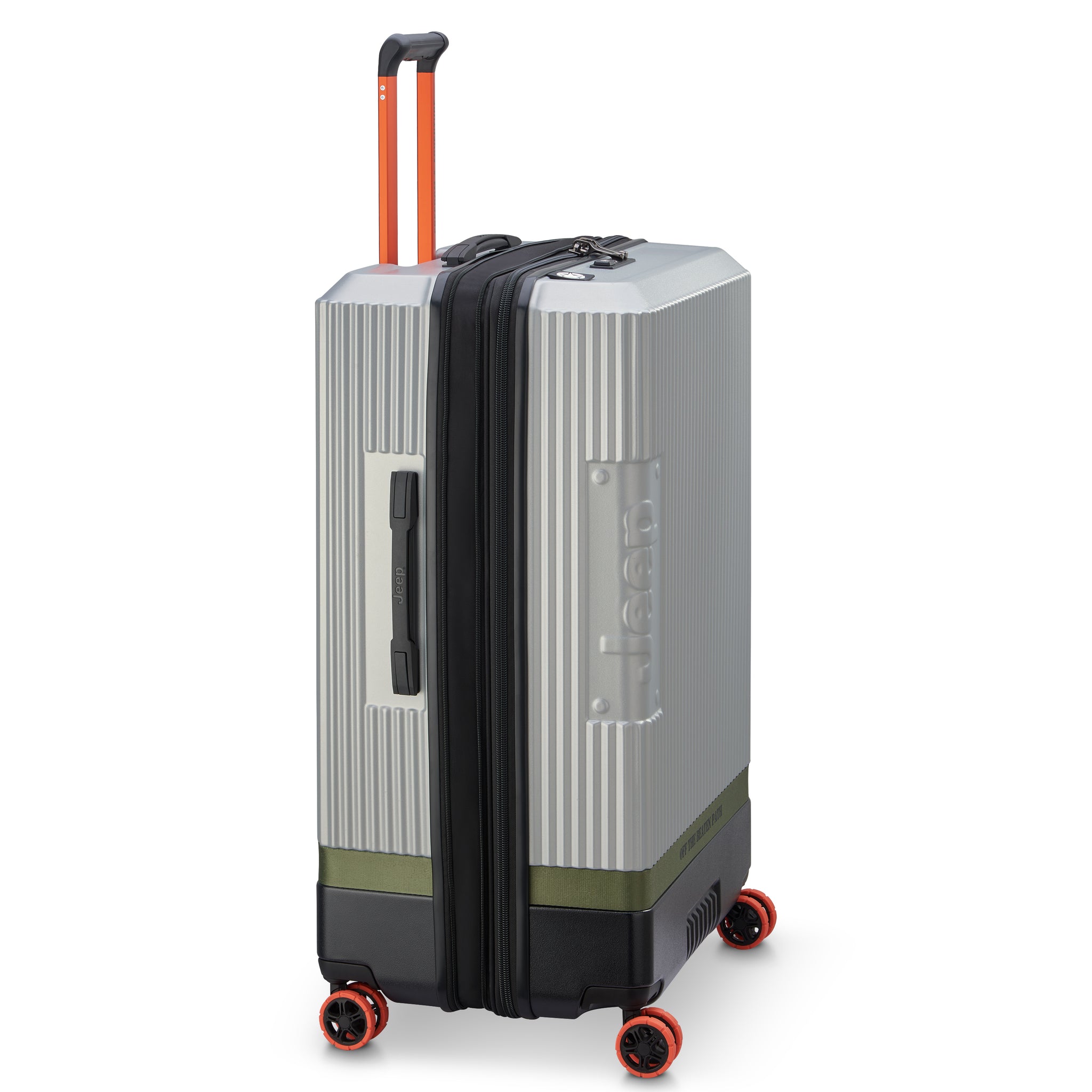 عربة جيب JH001A صلبة قابلة للتوسيع بأربع عجلات مزدوجة