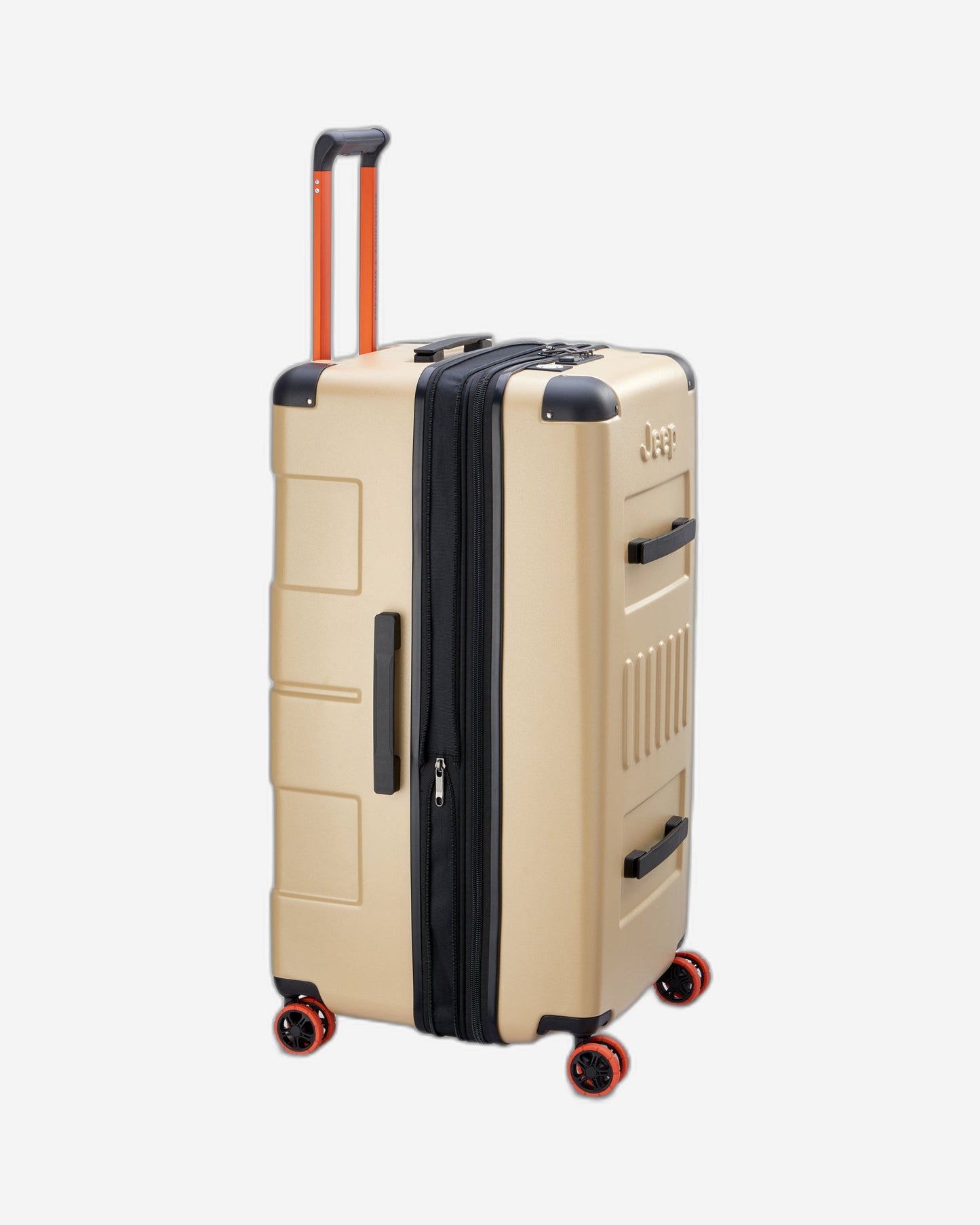 عربة جيب JH002B صلبة قابلة للتوسيع بأربع عجلات مزدوجة