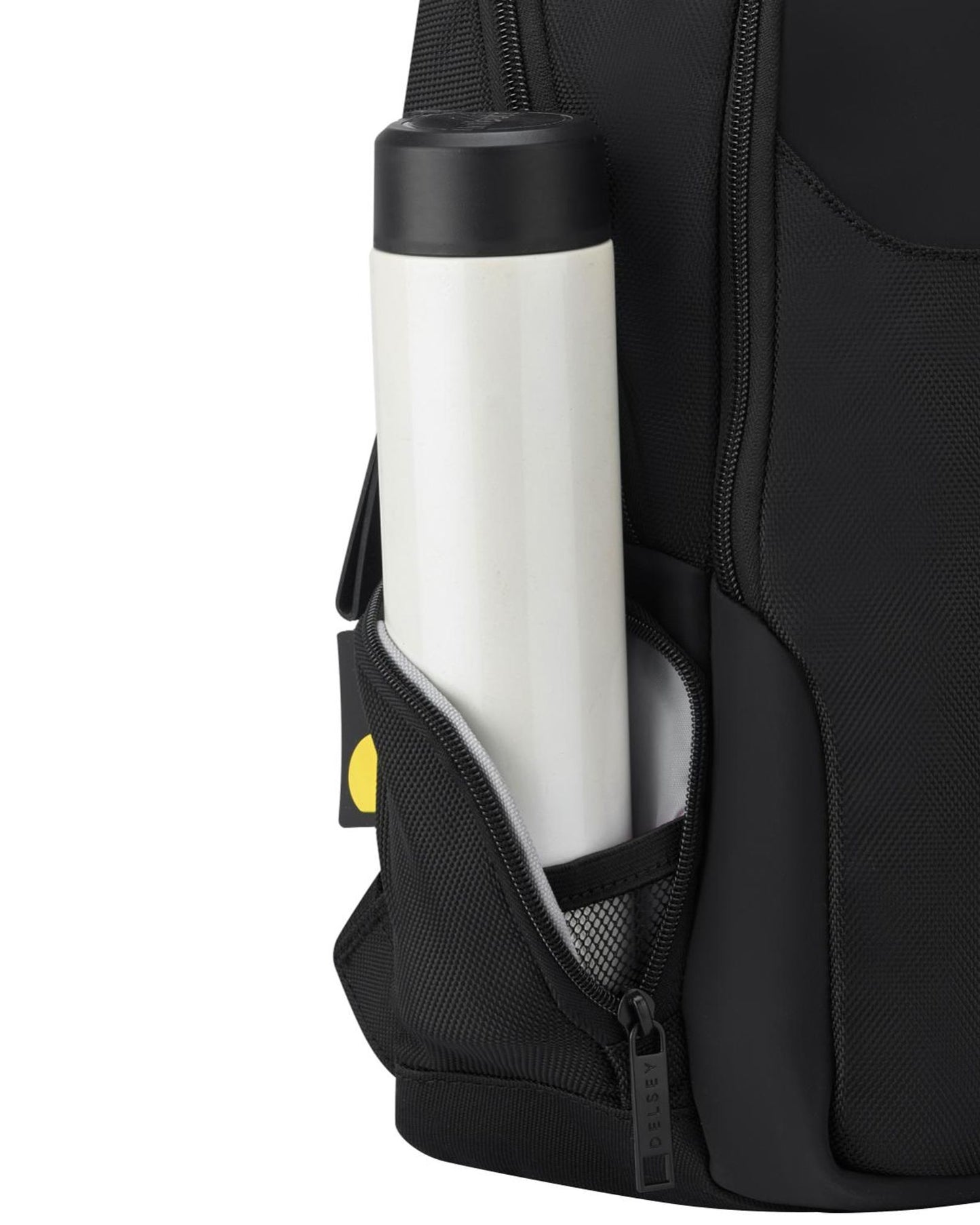 حقيبة ظهر ديلسي باريس بارفيس+ لابتوب بحجرتين مقاس 13.3 بوصة، لون أسود - 394460200