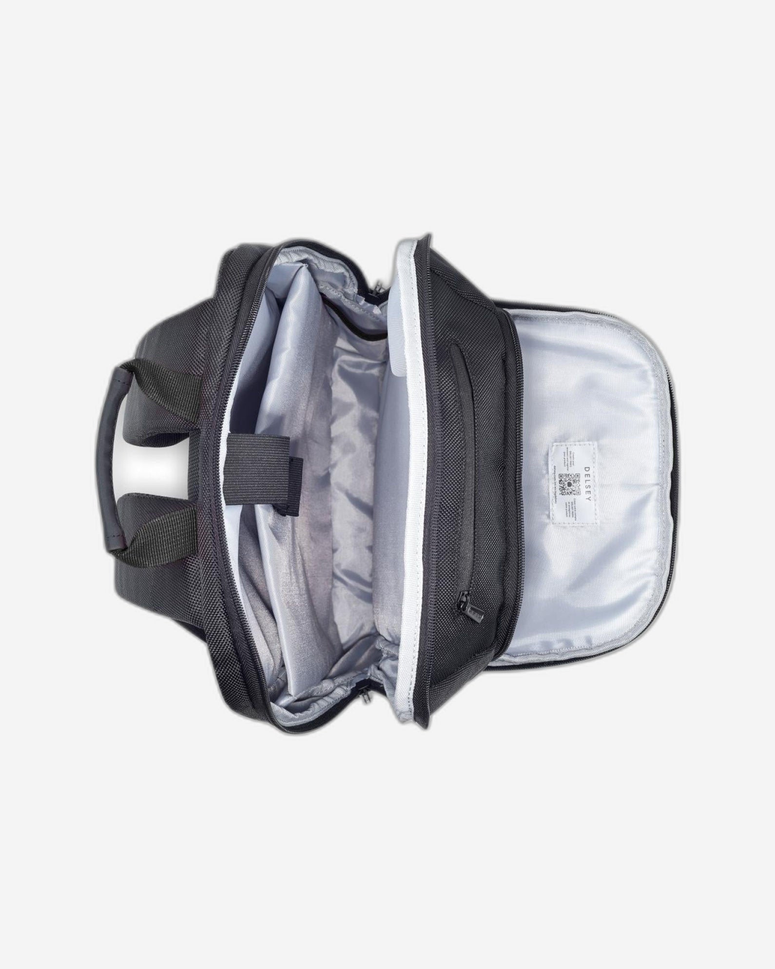 حقيبة ظهر ديلسي باريس بارفيس+ لابتوب بحجرتين مقاس 15.6 بوصة، لون أسود - 00394460300