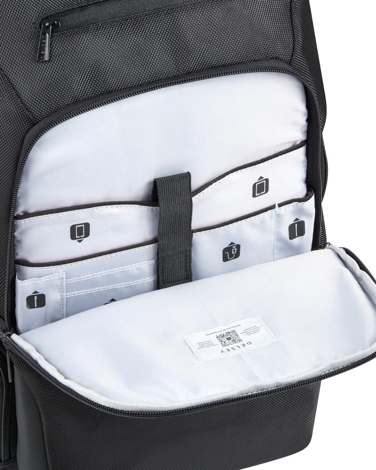 حقائب ظهر ديلسي باريس بارفيس+ مقاس 15.6 بوصة