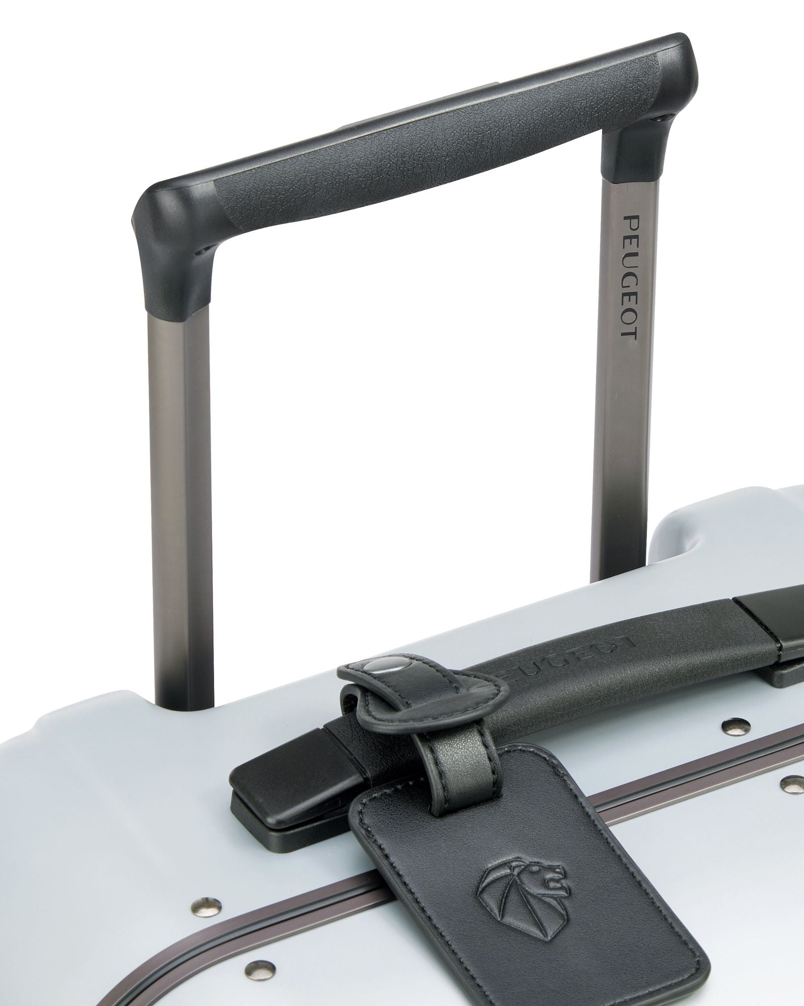 عربة أمتعة بيجو فوياجيز ترافل، مقاس 55 سم، بأربع عجلات مزدوجة، وحقيبة صلبة 