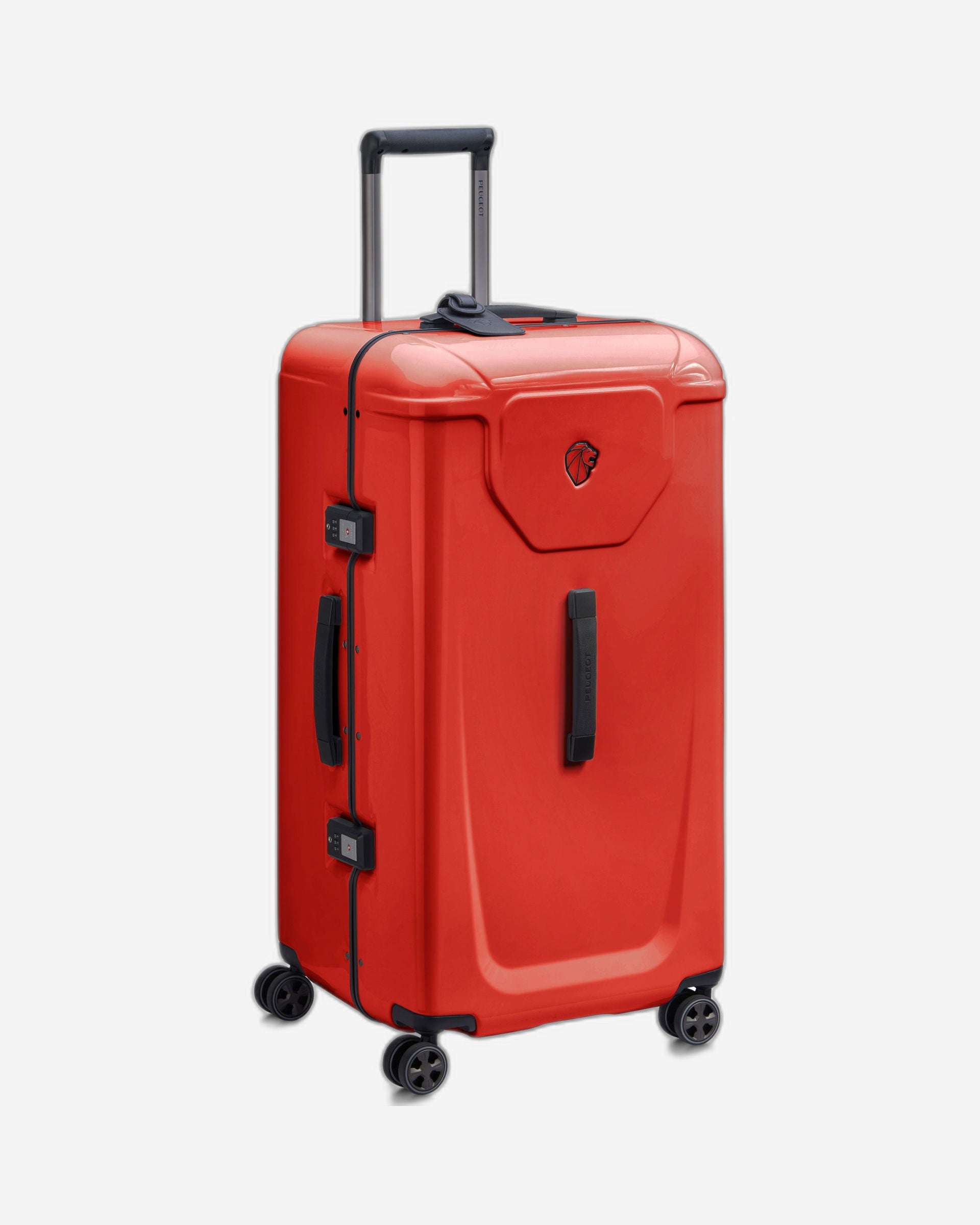 عربة أمتعة بيجو فوياجيز ترافل 80 سم، صلبة، بأربع عجلات مزدوجة، قابلة للحمل في صندوق الأمتعة 