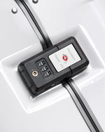 عربة أمتعة بيجو فوياجيز ترافل 80 سم، صلبة، بأربع عجلات مزدوجة، قابلة للحمل في صندوق الأمتعة 