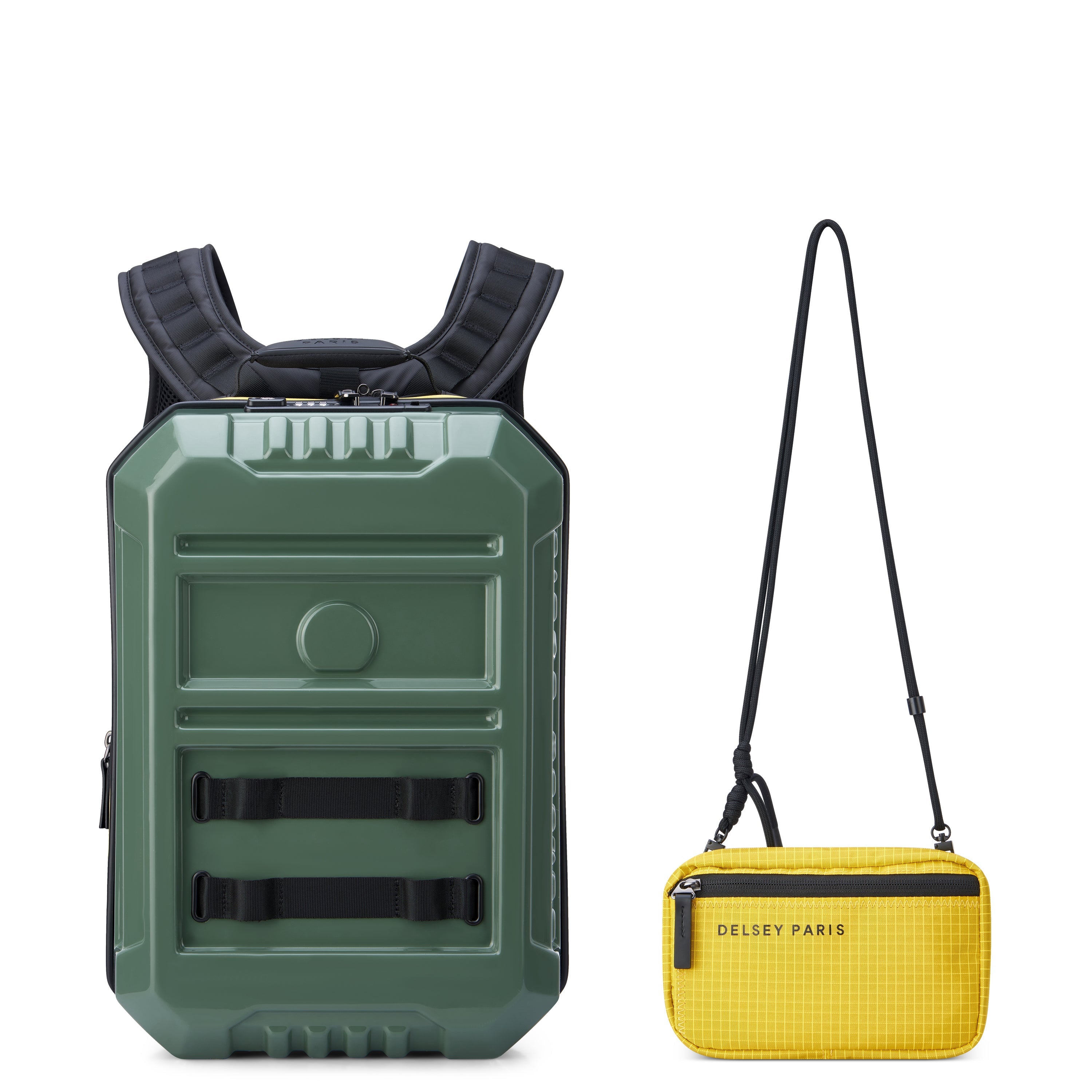 حقيبة ظهر هجينة قابلة للتوسيع من ديلسي باريس ريمبارت