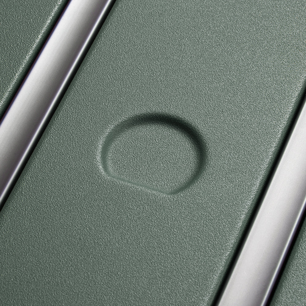 عربة أمتعة تورين 2.0 صلبة غير قابلة للتوسيع بأربع عجلات مزدوجة