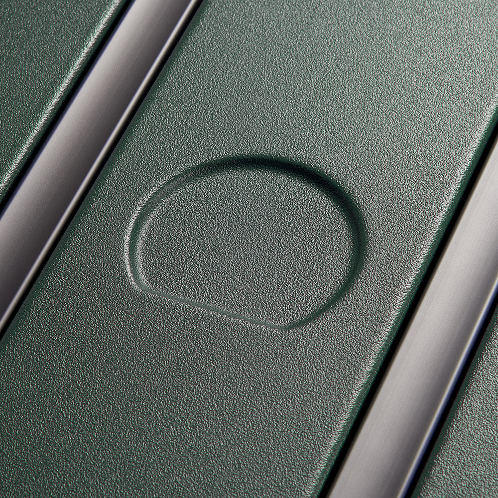 عربة أمتعة تورين 2.0 صلبة غير قابلة للتوسيع بأربع عجلات مزدوجة