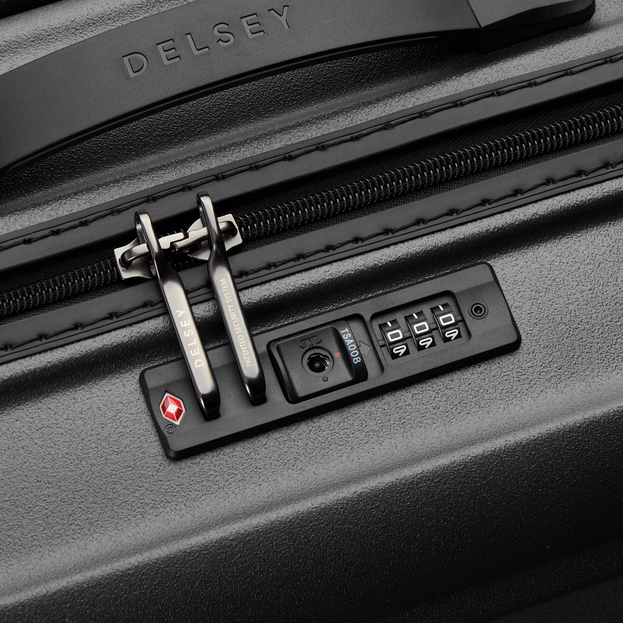 عربة أمتعة تورين 2.0 صلبة غير قابلة للتوسيع بأربع عجلات مزدوجة