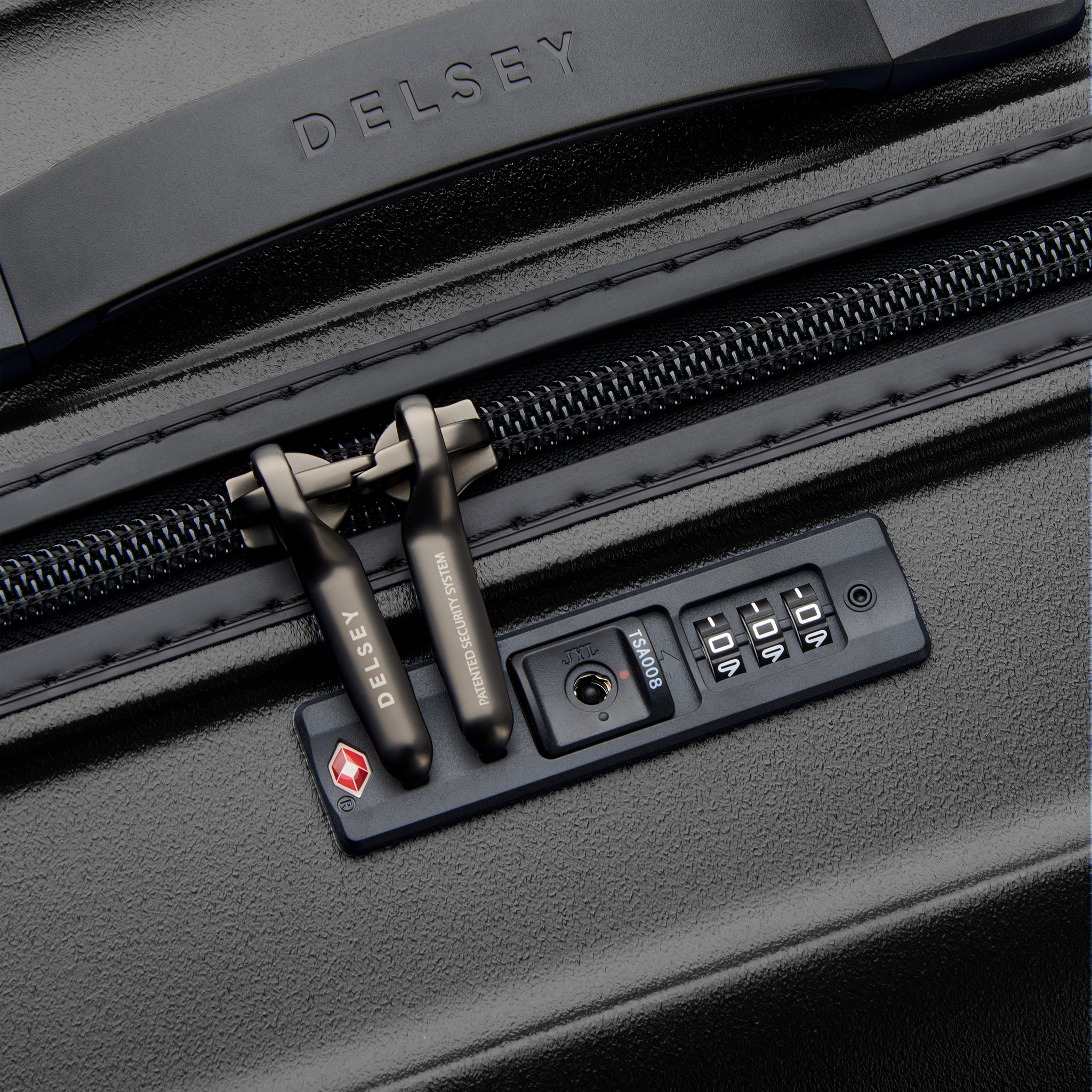 عربة أمتعة تورين 2.0 صلبة غير قابلة للتوسيع بأربع عجلات مزدوجة