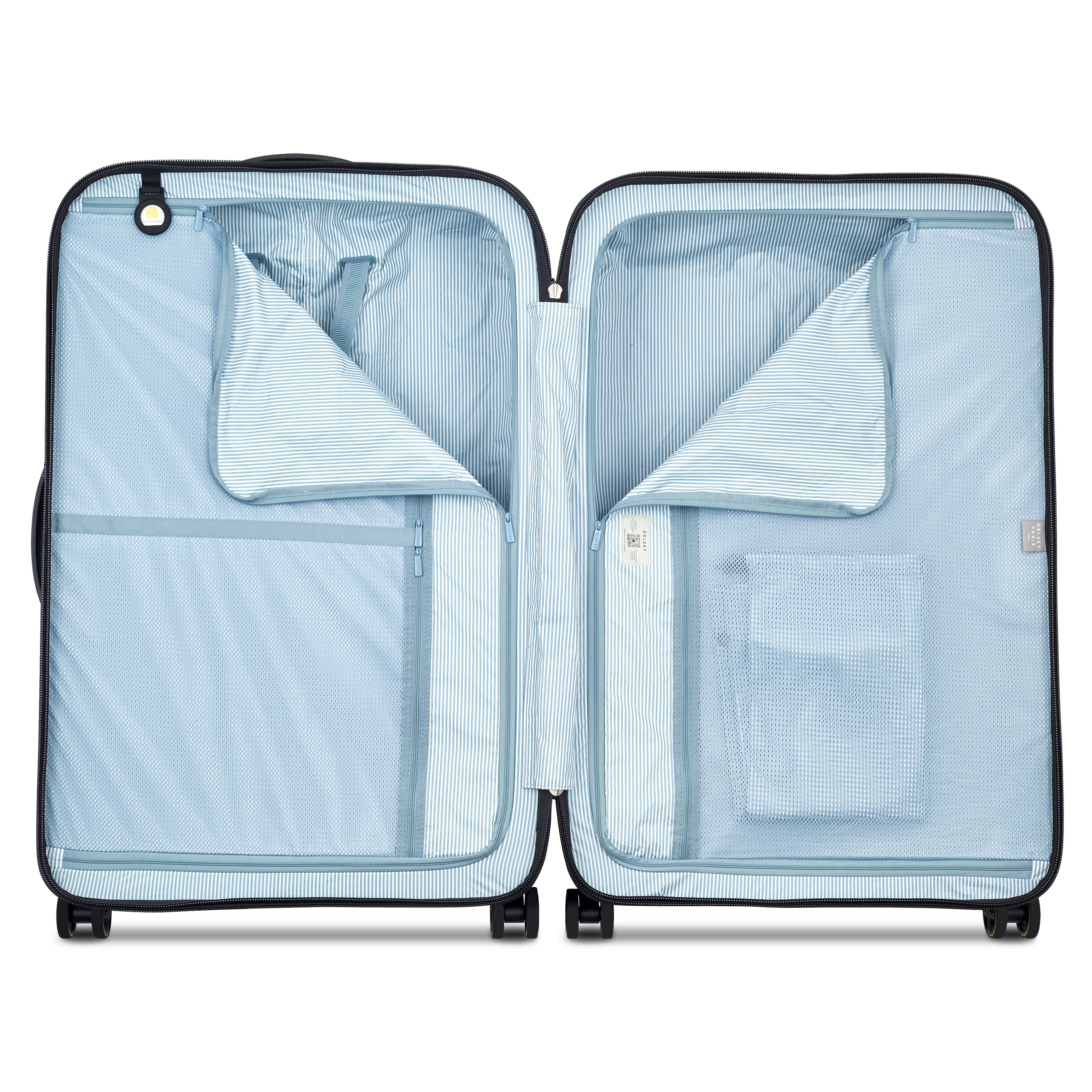 عربة أمتعة تورين 2.0 صلبة غير قابلة للتوسيع بأربع عجلات مزدوجة