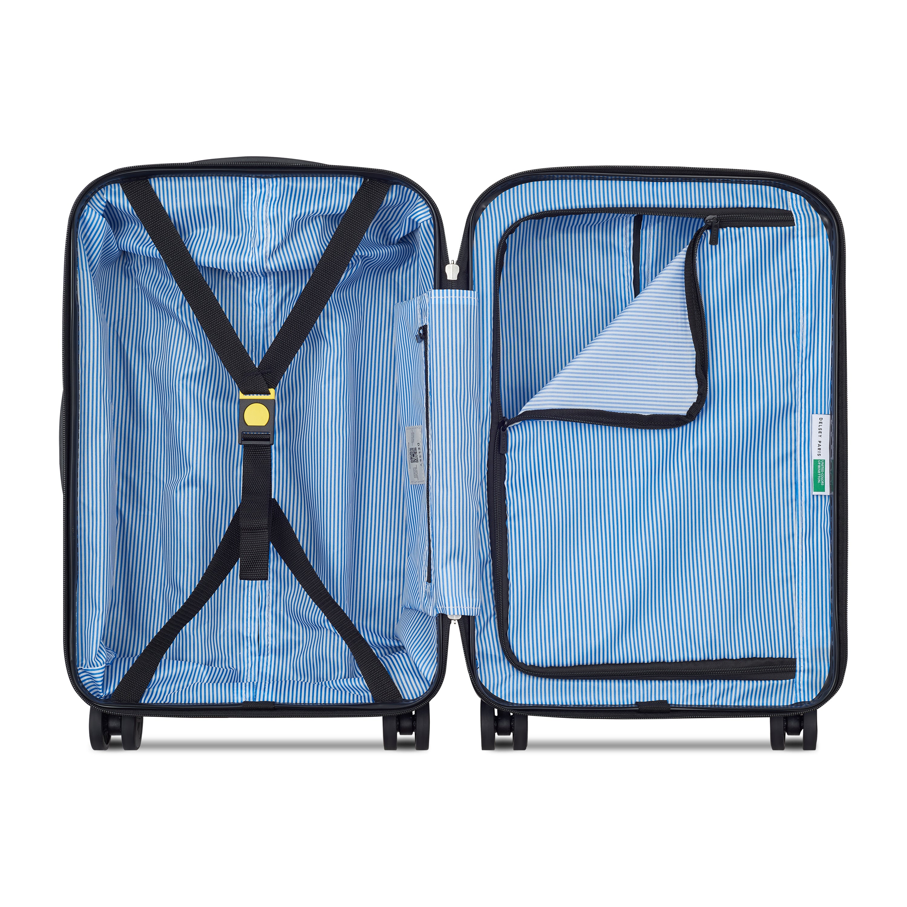 عربة أمتعة UCB Hardside 4 ذات العجلات المزدوجة غير القابلة للتمدد