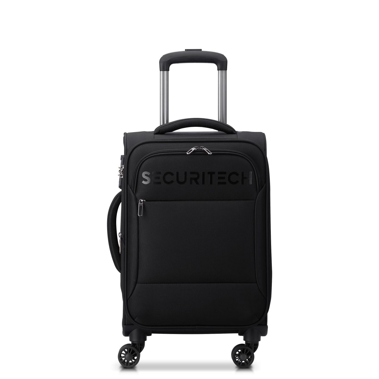 Delsey Vanguard Softcase 4 Double Wheel Expandable Trolley Luggage