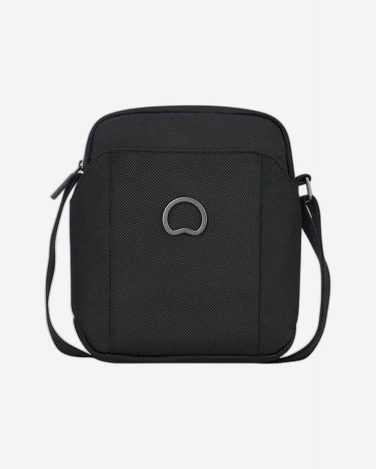 حقيبة ديلسي باريس بيكبوس كروس بودي صغيرة عمودية بحجرتين - أسود - 00335411200 BLK