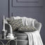 Togas Battu Decorative Pillow in Blue