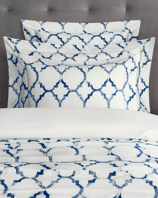 Togas Arlanch Bedding Set in White Blue