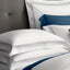 Togas Linari  Pillowcase in White Grey