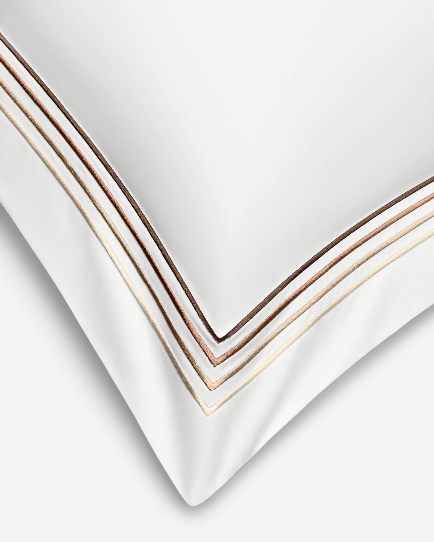 Togas Linari pillowcase in White Brown