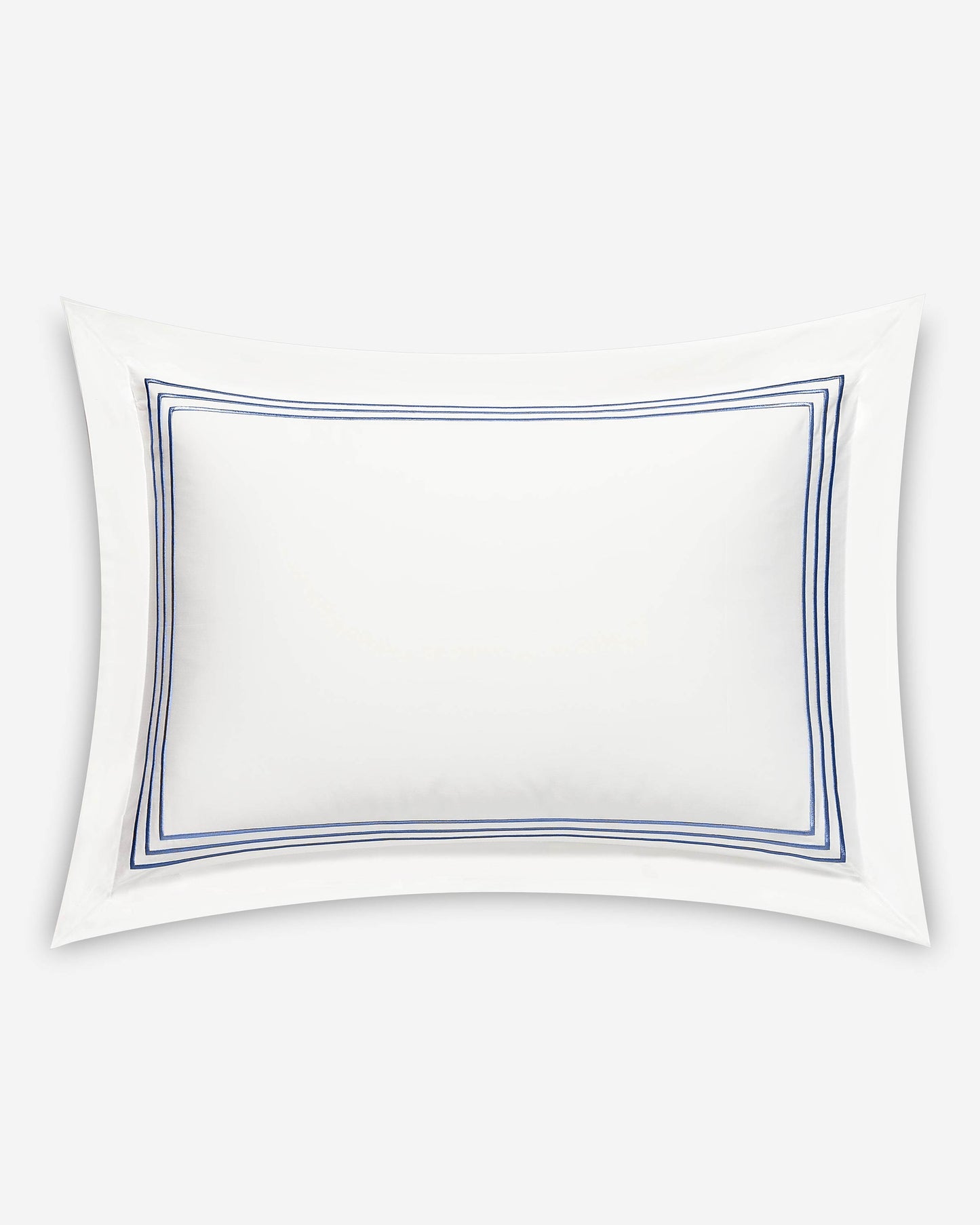 Togas Iris Pillowcase in White Blue