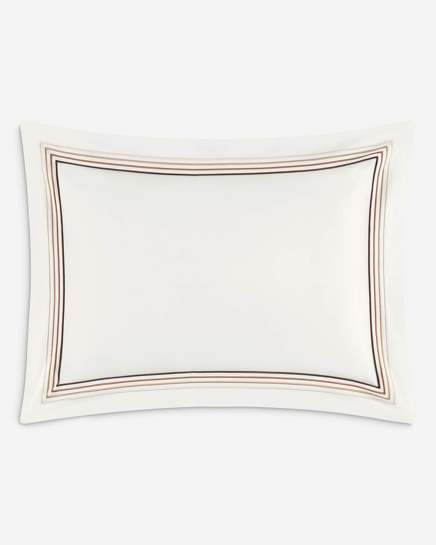 Togas Linari pillowcase in White Brown
