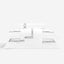 Togas Atlantis, Tyche, Iris, Persephone, Hera Fitted Sheet in White