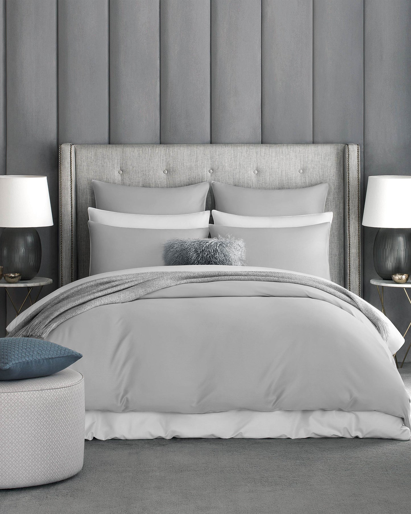 Togas Avari Bedding Set in Grey