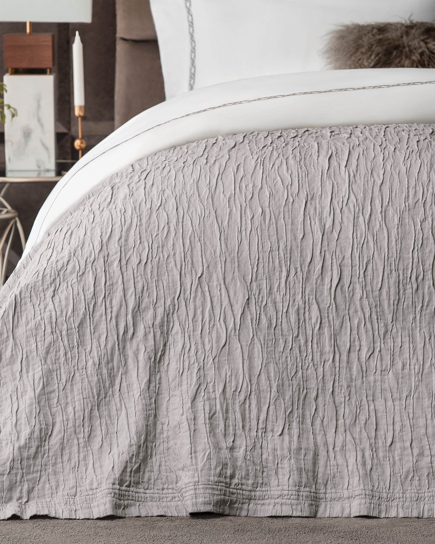 Togas Simon Bedcover in Grey
