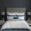 Togas Linari bed set in White Grey