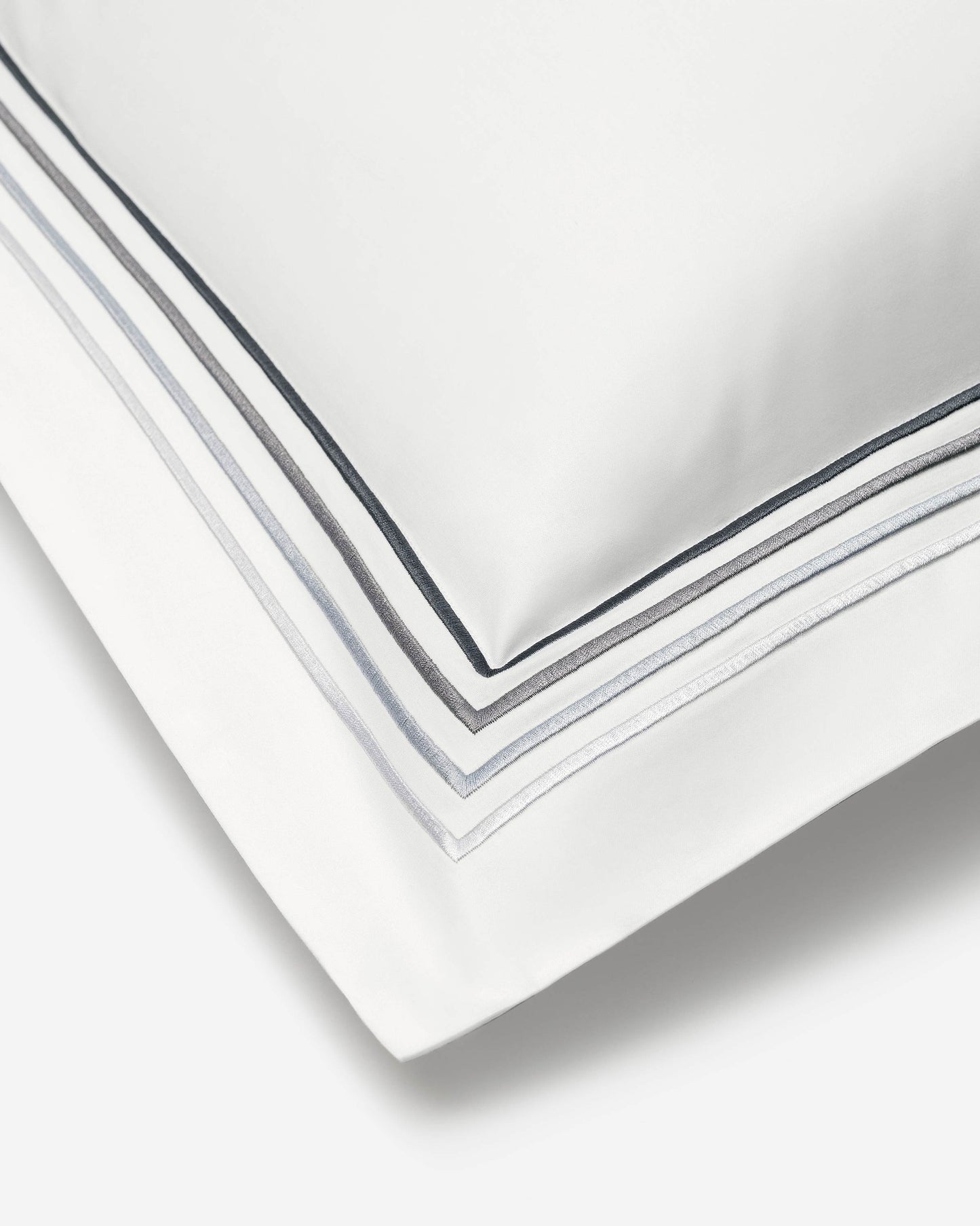 Togas Linari  Pillowcase in White Grey