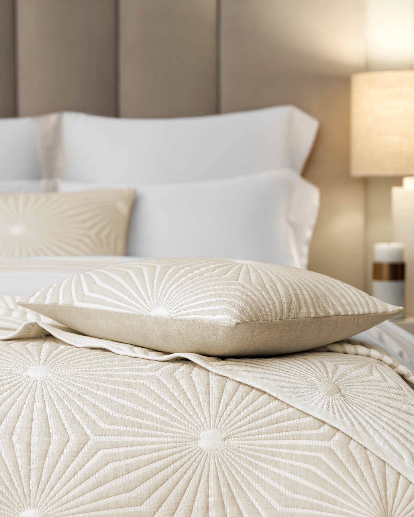 Togas Erson Decorative Pillow in Beige