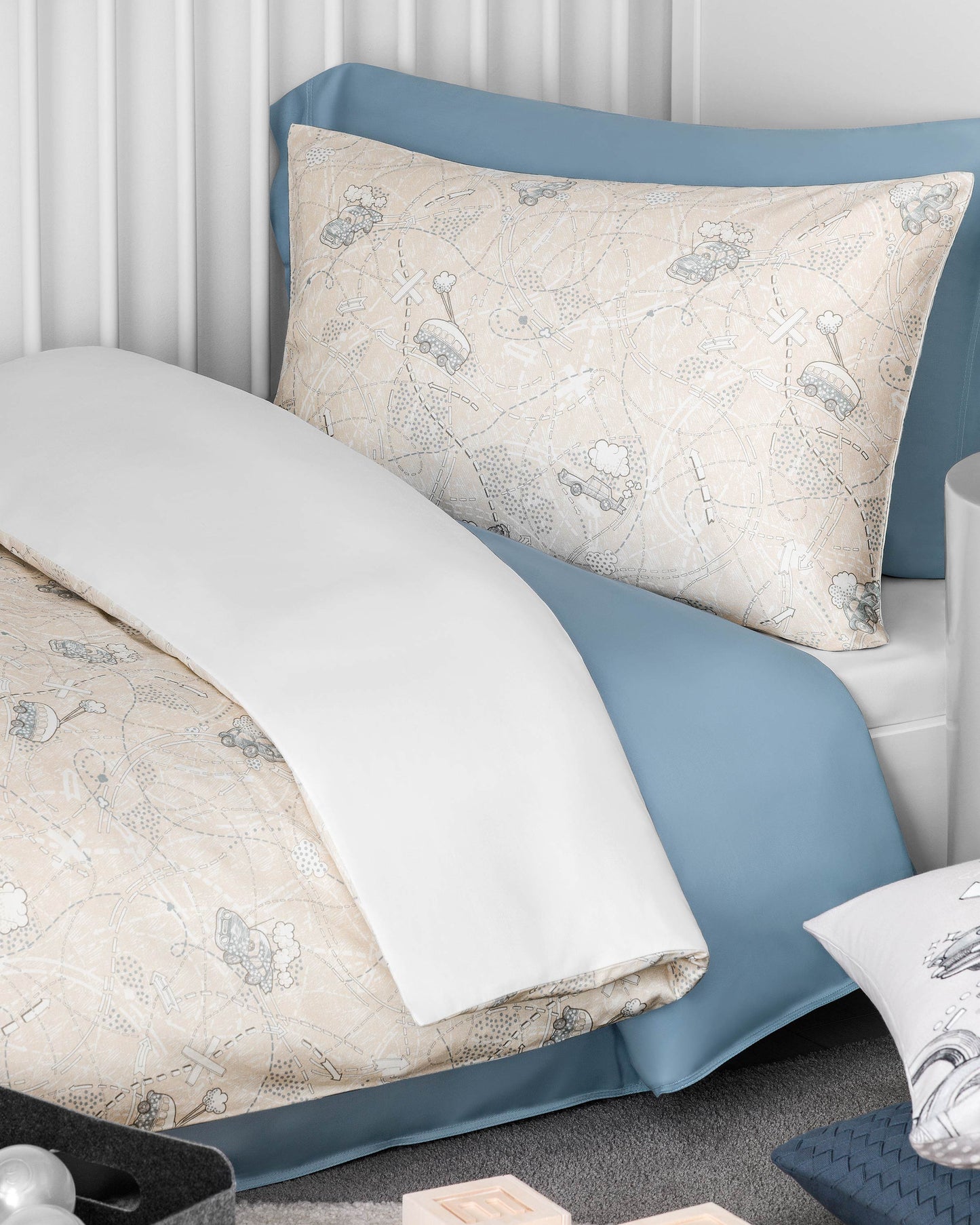 Togas Kids Meedley Bedding Set in Beige