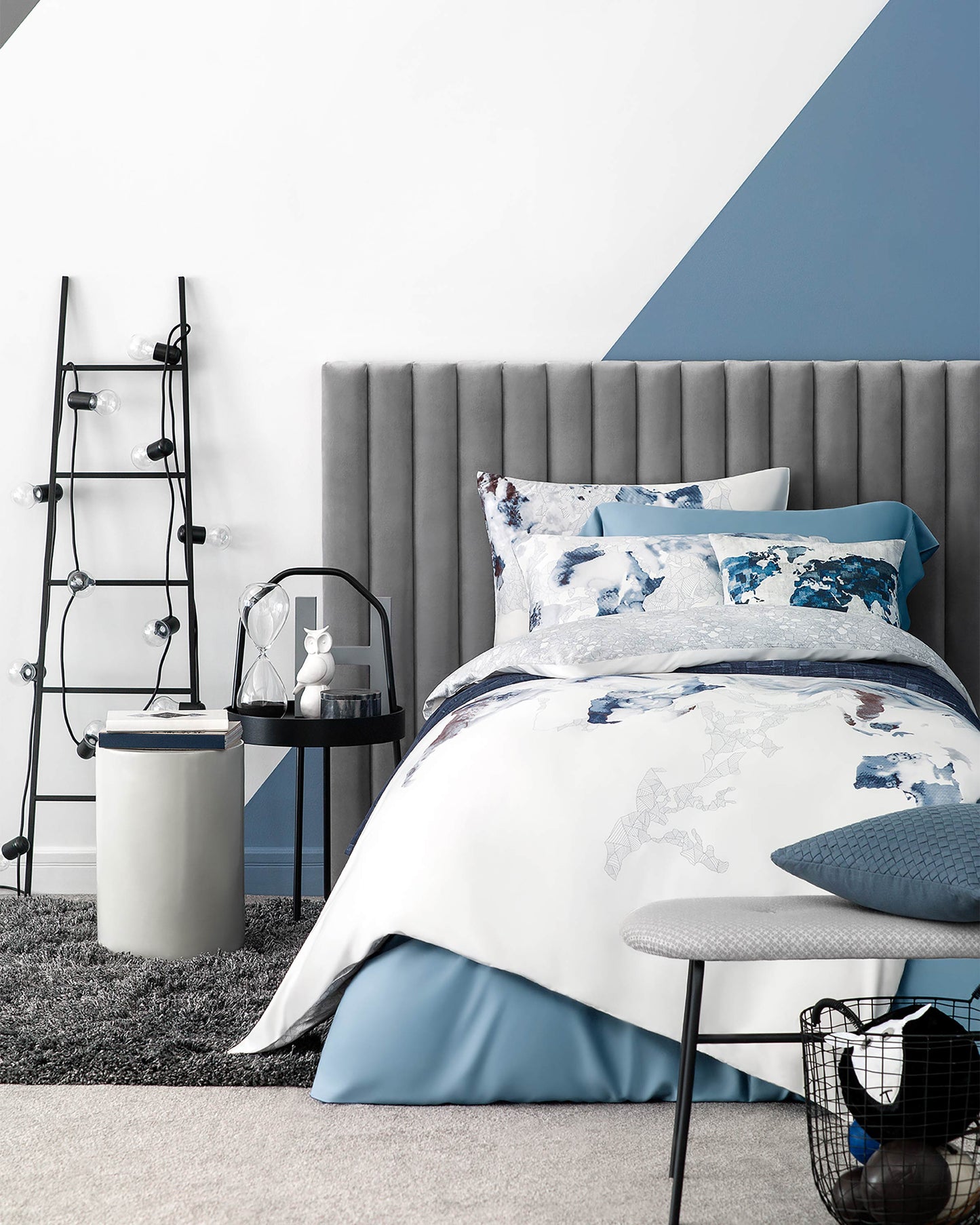 Togas Kids Magellan Bedding Set in Blue