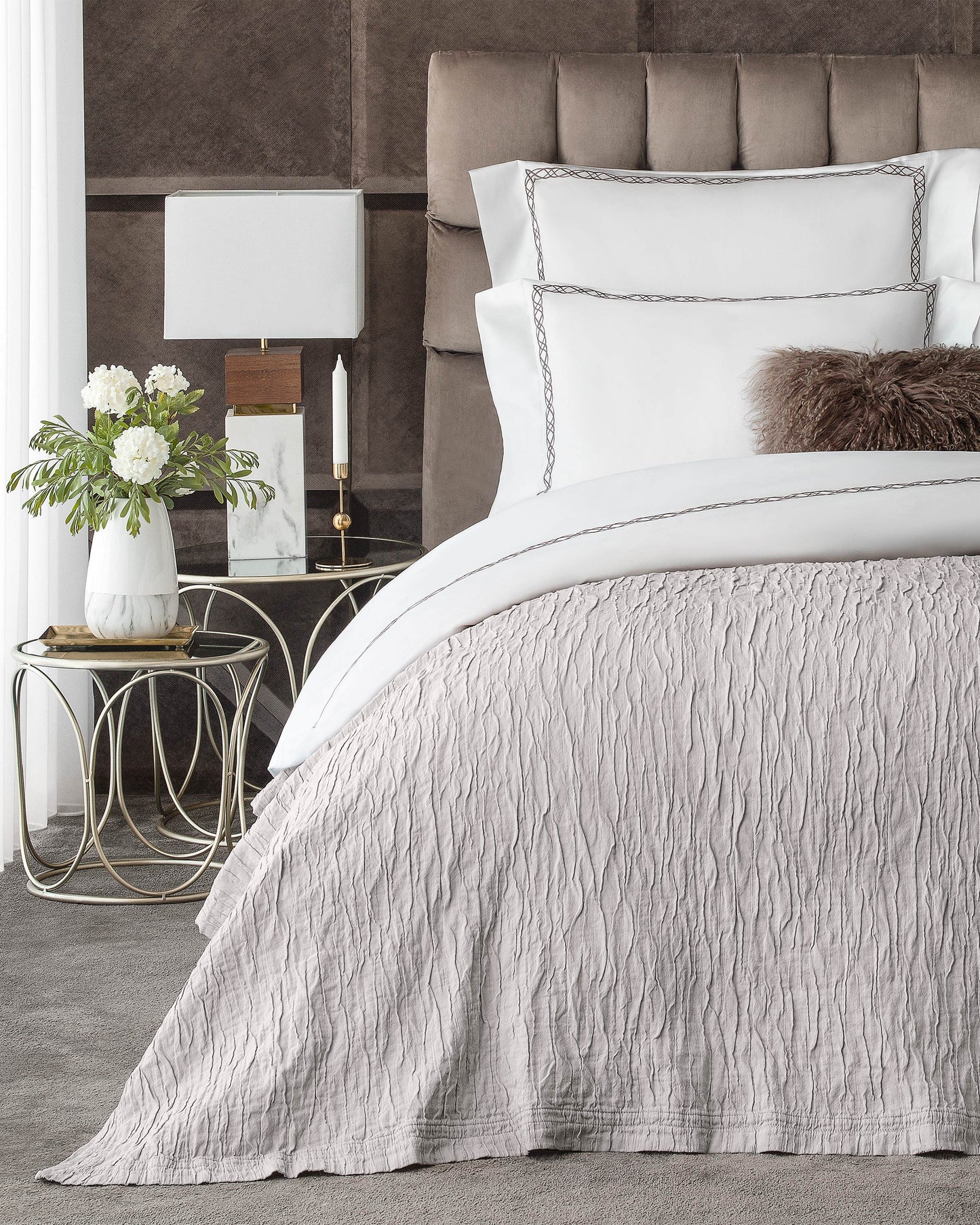 Togas Simon Bedcover in Grey