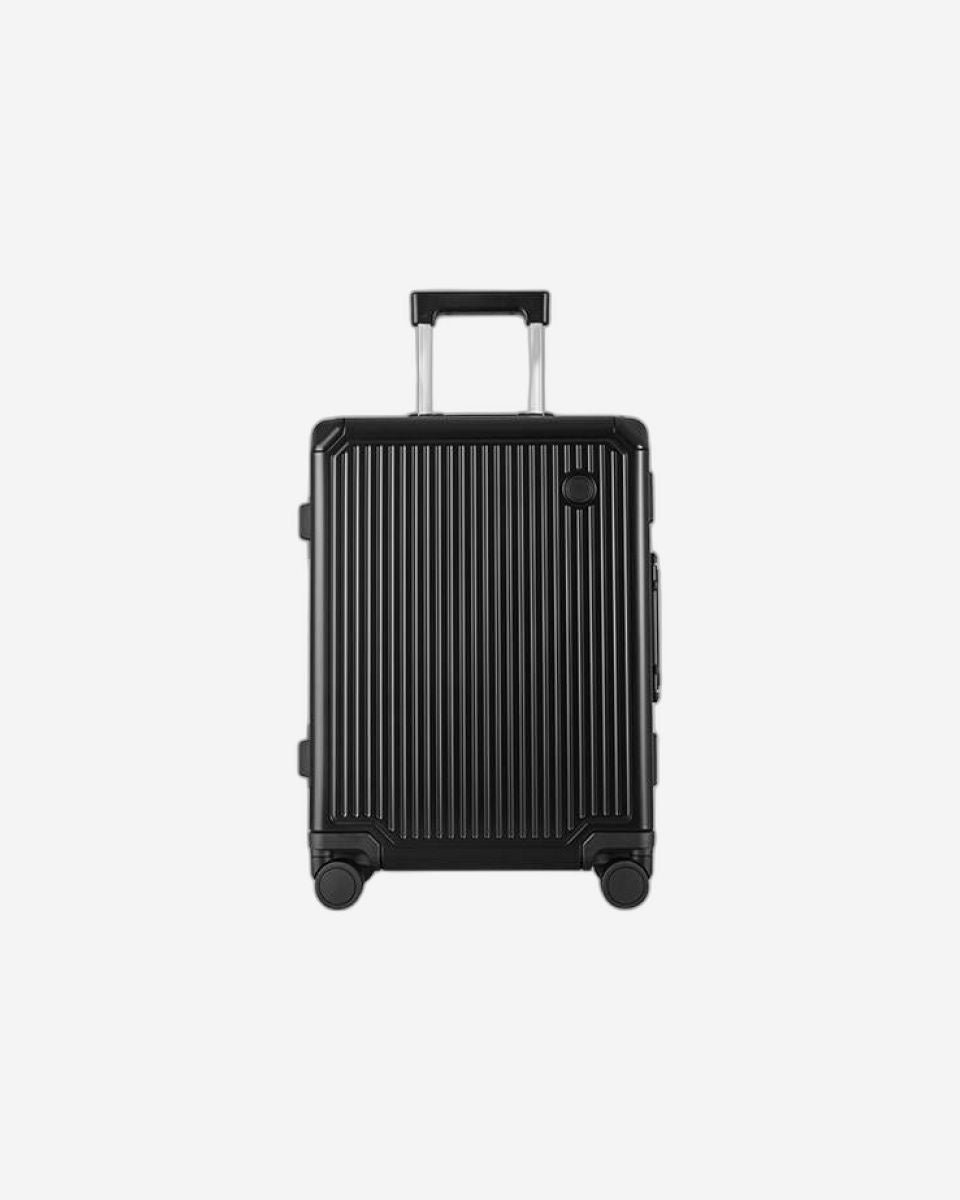 حقيبة أمتعة إيكولاك شوجون كلاسيك، مقاس ٢٠ بوصة، بأربع عجلات مزدوجة، لون أسود - CTA148، لون أسود، مقاس ٢٠