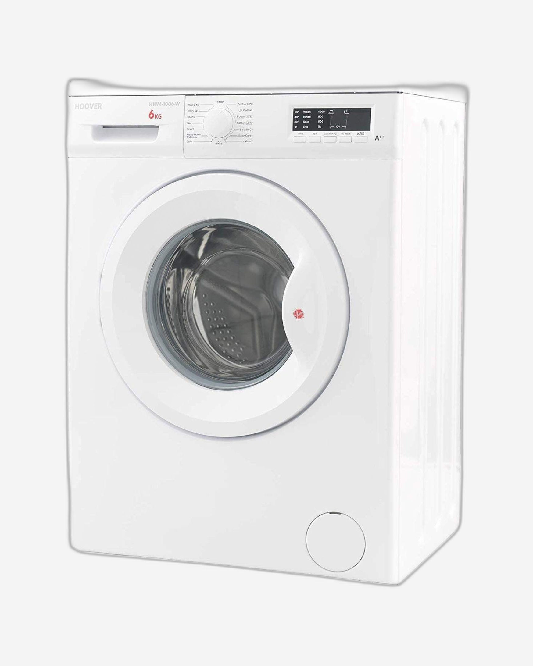 غسالة هوفر ذات التحميل الأمامي سعة 6 كجم