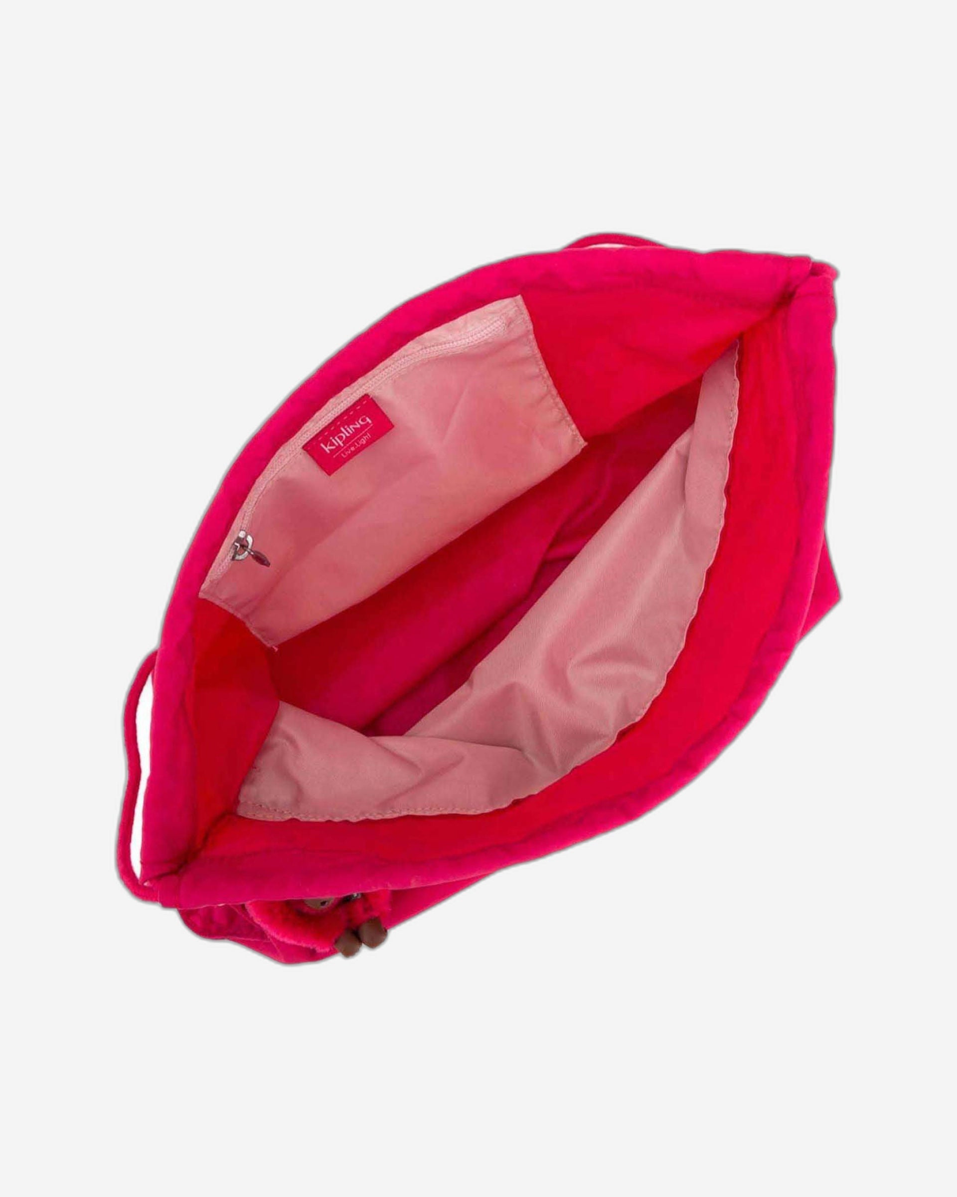 حقيبة ظهر Kipling Supertaboo True Pink متوسطة الحجم C209487-09F