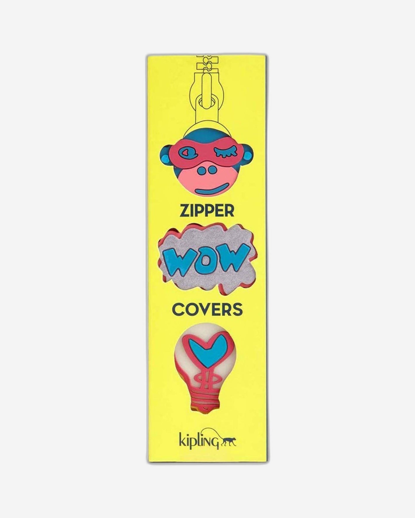 سحّابات Kipling BTS مزيج وردي متوهج 3 سحّابات C200107-22Z