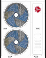مكيف هواء أرضي مزدوج المروحة من هوفر سعة 5 أطنان